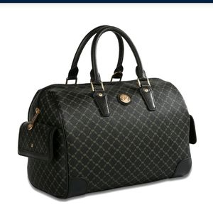 RIONI Signature Small Boston Satchel Bag